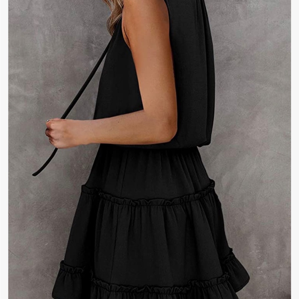 Amazon Chiffon Ruffle Dress